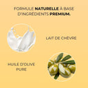 Savon au lait de chèvre et à l'huile d'olive