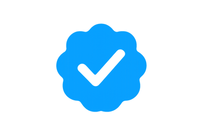 pastille bleu vérifié (comme sur insta)